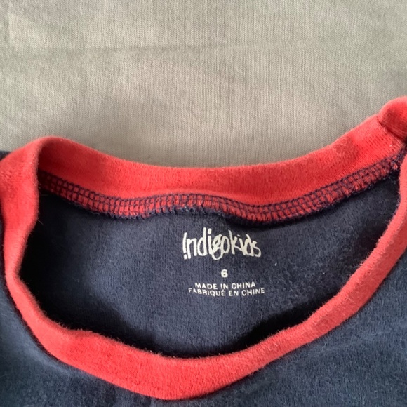 🛍️3 for $20🛍️ Indigo kids size 6 pj - Picture 4 of 6